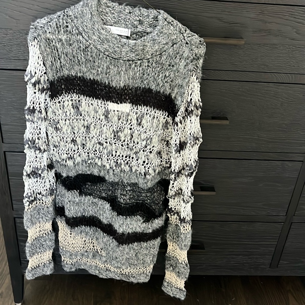 Zara - Combination Knit Sweater Dress - M - NWT